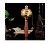 ciotola di preghiera, Ruota di preghiera tibetana, ruota di preghiera tenuta in mano Ruota di preghiera buddista utilizzata for la preghiera, la benedizione, la meditazione, il rilassamento, lo yoga (