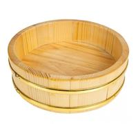 Ciotola Di Riso Per Sushi in Legno Hangiri Sushi Oke, Ciotola Per Mescolare Il Riso Per Sushi Hangiri in Legno, Vassoio Per Cottura a Vapore, Ciotola Per Mescolare Il Riso Per Cucina Del Ristorante