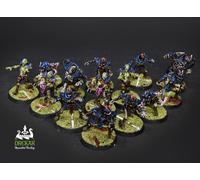 Ciotola di sangue Champions of Death COMMISSIONE dipinto