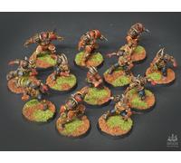 Ciotola di sangue del caos The Doom Lords COMMISSIONE dipinto