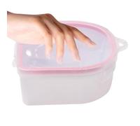 Ciotola Di Solvente Per Smalto Per Unghie | Ciotola Per Unghie A Doppio Strato Per La rimozione Di Acrilico E Gel | Solvente In Polvere Per Immersione Di Smalto Gel Per L'Arte Della Casa Del Salone