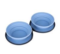 Ciotola doppia da viaggio Nomad Tales Spirit in silicone - 2 x 350 ml