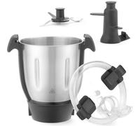HENDI Set: ciotola e accessori per HendiChef ROBOT DA CUCINA, 0 W, capacità ciotola, Grigio