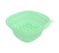 Ciotola facciale | Bacino pieghevole | Rullo facciale in silicone riutilizzabile pieghevole con vassoio integrato per la cura della pelle spa in casa cucina