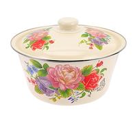 Ciotola for frutta, bacinella smaltata con coperchio Contenitori for pasta Ciotole for zuppa con coperchio Contenitori for grasso alimentare Insalatiera smaltata Insalatiera smaltata Bacinella smaltat