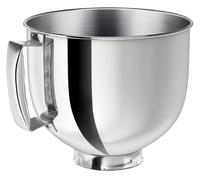 Ciotola for impastatrice in acciaio inossidabile, compatibile con i frullatori a testa inclinabile KitchenAid Artisan e Classic Series da 4,5-5 QT, ciotola for impastare 5 litri manico