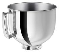Ciotola for impastatrice in acciaio inossidabile, compatibile con i frullatori KitchenAid Artisan e Classic Series da 4,5-5 QT testa inclinabile, ciotola for impastare 5 litri manico