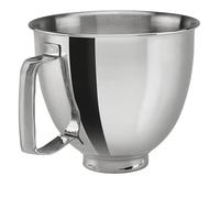 Ciotola for mescolare in acciaio inossidabile l'accessorio for macchina compatibile con KitchenAid Chef K5THSBP, adatta for accessori for frullatori e robot da cucina con manico da 5 QT, ciotola