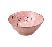 Ciotola Giapponese In Mino Per Noodles Soba Udon Ramen Rosa Sakura Giappone