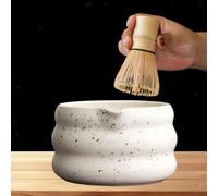Ciotola giapponese matcha ciotola tè in ceramica moderna per ufficio
