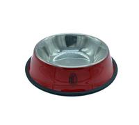 Ciotola grande cane/gatto, AC Milan, Prodotto Ufficiale, rossa, 26 cm