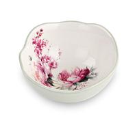 CIOTOLA HANAMI D. 12 H. 6 IN CERAMICA CON FIORI PASQUA
