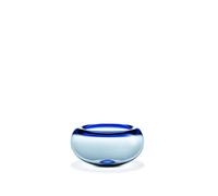 Ciotola Holmegaard Ø19 cm Decorazione provenzale in vetro soffiato a bocca, blu