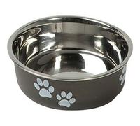 Ciotola IN Acciaio Inox Nero Per Cane flamingo 14 CM