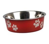 Ciotola IN Acciaio Inox Per Cane Flamingo 14 CM 450ML Rosso Rif. 1030939