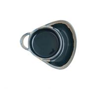Ciotola in ceramica 2 in 1 per zuppa e sandwich con piattino per il pane, | Questo set di ciotole in ceramica 2 in 1 combina una ciotola per zuppa e un piatto per il pane, perfetto per servire zuppa e