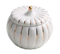 Ciotola in Ceramica Bianca al Vapore con Coperchio per Zuppa e Riso | Superficie Liscia senza Bave, Stile Semplice, Lunga Durata, Protegge Dalla Polvere, Uso per Stufato