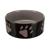 Ciotola in ceramica con zampette Trixie marrone - 1,4 l, Ø 20 cm