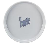 Ciotola in ceramica Trixie piatta e ampia - 600 ml, Ø 23 cm