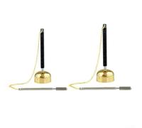 Ciotola in ottone flessibile per il suono del gong per l'uso in meditazione yoga e terapia di canto per promuovere la consapevolezza e il benessere (dimensione L)