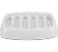 Ciotola in plastica per alimentazione lenta 0,25 l/21 × 14 cm grigio