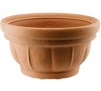 Ciotola in Resina Di Martino Colore Terracotta Vaso Tondo 42 Cm