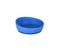 Ciotola in silicone Doidy - ciotole morbide e flessibili per lo svezzamento - ciotole antiscivolo - ventosa con lato inclinato alto design - utilizzo da 6 mesi (Blu)