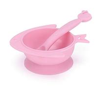 Ciotola In Silicone Per Bambini Con Vasetto In Silicone Per Bambini Set Di Posate Per Ciotole Set Di Due Ciotole In Polvere