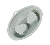 Ciotola in silicone per manicure, ergonomica, per la cura delle unghie, design morbido e impermeabile, semplice lavaggio per manicure