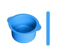 Ciotola in silicone per riscaldatore di cera Gel di silice resistente al calore riutilizzabile ceretta Pot rimozione cera capelli fagioli riscaldamento ciotola microonde