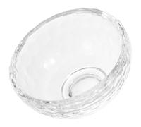 Ciotola in Vetro per Maschera Viso, Piccola, Elegante e Chiara | Superficie Liscia senza Sbavature, Facile da Riporre, Adatta per Olio Essenziale, Uso Casa e Salone