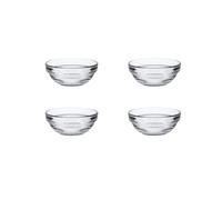 Ciotola in Vetro Trasparente, 0,05 Litri, Duralex Lys, 7,5 Cm, Set da 4