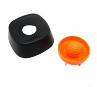 Ciotola interattiva Slow Feeder per cani con rollball, base in silicone antiscivolo, capacità 34oz, senza BPA, contro la paura e la noia, nero (nero)