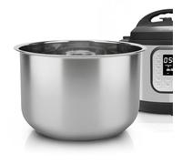 Ciotola interna in acciaio inox per cuociriso Linkidea, compatibile con Instant Pot Duo 7 in 1, lavabile in lavastoviglie, ciotola di ricambio senza rivestimento
