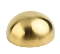 Ciotola isolata in acciaio inox 304 a doppia parete per zuppa di riso e insalata, resistente al calore, con bordi arrotondati per una manipolazione sicura (20 cm, oro)