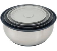 CIOTOLA JOSEPH JOSEPH Nest Prep&Store Steel - Acciaio inossidabile, Argento, da 4 pezzi