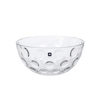 Leonardo 066336 - Ciotola rotonda in vetro "Cucina Optic", design fresco, 21,5 cm