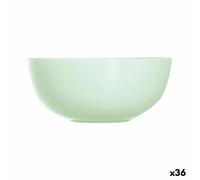 Ciotola Luminarc Diwali Paradise Verde Vetro 12 cm [36 Unità]