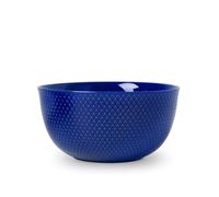 Ciotola Lyngby Porcelæn Ø22 cm Rhombe Color Mix & Match in porcellana, blu