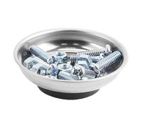Ciotola magnetica per vite, magnetico - Vassoio di parti di supporto per parti in acciaio inox,Vassoio porta bullone magnetico portatile, parti magnetiche, utensili, ciotola per stazione