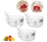 Ciotola multifunzionale per lavare la frutta con filtro, 2026 nuova centrifuga automatica per la frutta, cestino per scolare verdure 2 in 1, contenitore per scolapasta per cucina, picnic, campeggio