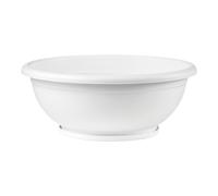 CIOTOLA NAXOS con sottovaso ad incastro Vaso BASSO fioriera Ø 50 cm VARI COLORI