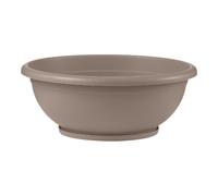 CIOTOLA NAXOS con sottovaso ad incastro Vaso BASSO fioriera Ø 50 cm VARI COLORI