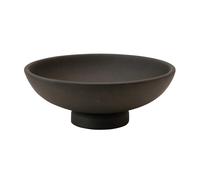 Ciotola nera con piedini in legno di mango Bloomingville