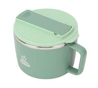 Ciotola Noodle Microonde 1200ml con Bacchette Spork Acciaio Inox 304 Portatile per Ufficio Cucina Rapida Scaglie per Telefono Ciotola Multifunzione per Colazione Pranzo Snack Sallate