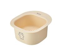 Ciotola Ostwash con inserto setaccio | Setaccio pratico risciacquo per frutta e verdura | Dropshop a due strati di bacche per casa e cucina | Ideale per lavarsi e drenare uve, fragole, bacche