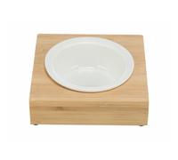 Ciotola per cani Trixie Bianco Naturale Bambù Ø 12 cm 250 ml 15 × 5 × 15 CM