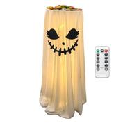 Ciotola per caramelle con fantasmi di Halloween: supporto per trucchi o