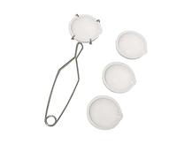 Ciotola per crogiolo di fusione resistente, include ciotole e pinze a capacità multipla per colata a calore estremo ciotola per crogiolo di fusione d'oro