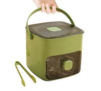 Ciotola per cubetti di ghiaccio, congelatore, doppio strato di grande capacità, congelatore Ice Bin | Attrezzature da cucina Camp di qualità alimentare, utensili da cucina ed elettrodomestici per